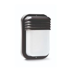 APLIQUE ECOLED E-27 18 W VERTICAL NEGRO