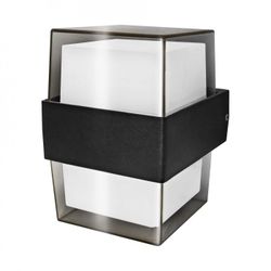 APLIQUE LED LUXE CUADRA.NEGRO IP54 10W.N