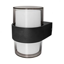 APLIQUE LED LUXE REDONDA NEGRO IP54 10W.N