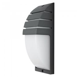 APLIQUE LED LUXE VERTICA.GRIS IP54 10W.N