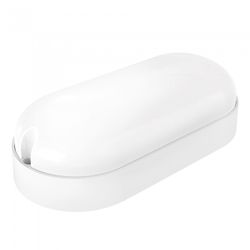 APLIQUE LED OVAL BLANCO EXT.IP65 7W.NEUT