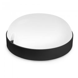 APLIQUE LED REDONDO NEGRO EXT.IP65 9W.N