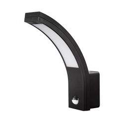 APLIQUE LED SENSOR IP54 NEGRO 10W.F