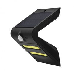 APLIQUE LED SOLAR COB GUIA SENS.NEG.7W.F