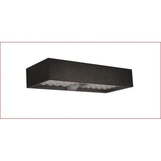 APLIQUE LED SOLAR IP65 900LM NEGRO