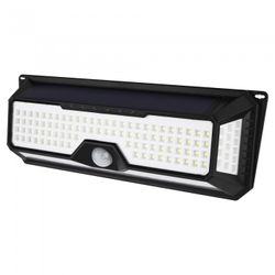 APLIQUE LED SOLAR SENSOR NEGRO 20W.FRIA