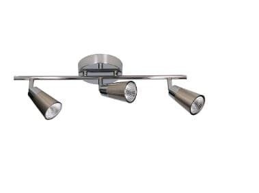 APLIQUE LED VITRO 3 FOCOS 15W CROMADO