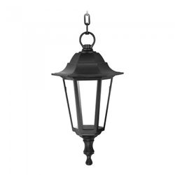 APLIQUE NEGRO EXTERIOR COLGANTE E27 IP44