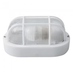 APLIQUE OVAL BLANCO IP54 E27 MAX40W