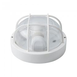 APLIQUE REDONDO BLANCO IP54 E27 MAX40W