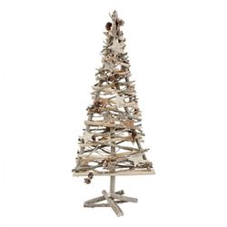 ARBOL NAVIDAD MADERA DECOR. 57 CM
