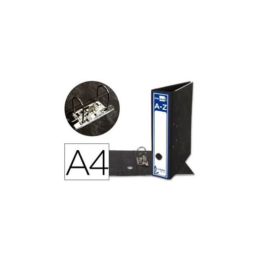 ARCHIVADOR DE PALANCA LIDERPAPEL A4 CLASSIC BLUE CARTON 80MM A4