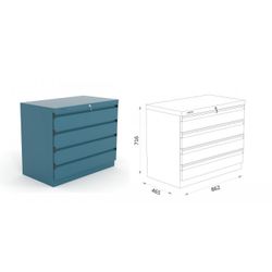 ARCHIVADOR MONTADO Y EMBALADO 4204