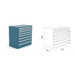ARMARIO CLASIFICADOR 1020X600X1000MM 123 2 15