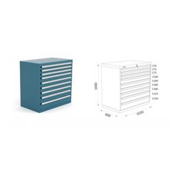 ARMARIO CLASIFICADOR 1020X600X1000MM 123 2 16