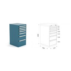 ARMARIO CLASIFICADOR 505X600X1000MM 135 2 14