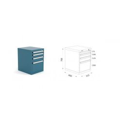 ARMARIO CLASIFICADOR 513X602X700MM 135 1 12