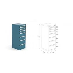 ARMARIO CLASIFICADOR 515X600X1400MM 135 4 14