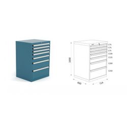 ARMARIO CLASIFICADOR 714X600X1000MM 122 2 14