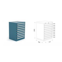 ARMARIO CLASIFICADOR 714X600X1000MM 122 2 17