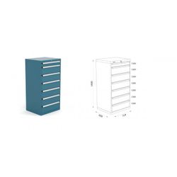 ARMARIO CLASIFICADOR 714X600X1400MM 122 4 11