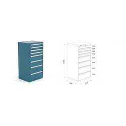 ARMARIO CLASIFICADOR 714X600X1400MM 122 4 13