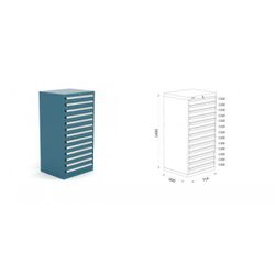 ARMARIO CLASIFICADOR 714X600X1400MM 122 4 19