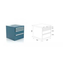 ARMARIO CLASIFICADOR TELESCOPICA 50 KGS. 115 1 04