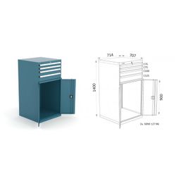 ARMARIO COMBINADO CON 2C/75--1C/100--1 C/125