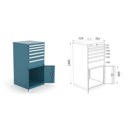 ARMARIO COMBINADO CON 2C/75--2C/100--1C/125--1C/200
