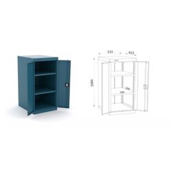 ARMARIO CON PUERTAS 515X623X1000