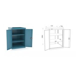ARMARIO CON PUERTAS 714X730X1000MM 126 2 1