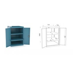 ARMARIO CON PUERTAS 714X730X1000MM 126 2 2
