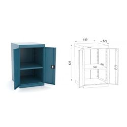 ARMARIO CON PUERTAS Y ESTANTERIA 515X600X825