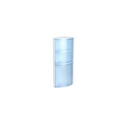 ARMARIO DE BAÑO RINCONERO AZUL(20X20X62,5)