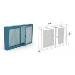ARMARIO HERRAMIENTAS PUERTAS DE METRACRILATO
