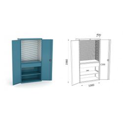 ARMARIO PANEL REFORZADO-1 C/200-1BG