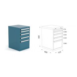 ARMARIO PARA BANCO CON 1C/75-1C/100-2C/125-1C/300