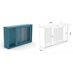 ARMARIO PUERTAS CORREDERAS DE METACRILATO 110 15 PC C