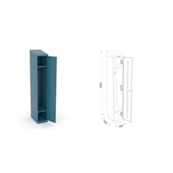 ARMARIO ROPERO 1 PUERTA 156 TI 11
