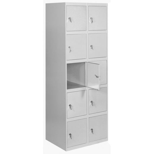 ARMARIO SIMONLOCKER PROF. MON. 5 DOORS 2/10 400 (800) GRIS