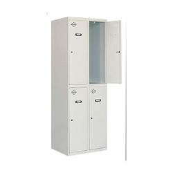 ARMARIO SIMONLOCKER PROF. MON. TANDEM 2/4 300 (600) GRIS
