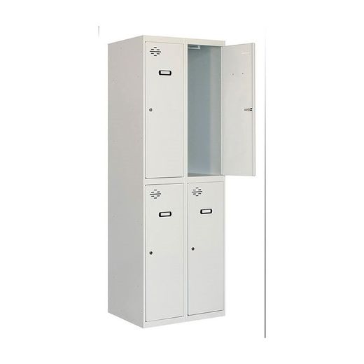ARMARIO SIMONLOCKER PROF. MON. TANDEM 2/4 300 (600) GRIS