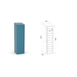 ARMARIO SIMPLE 12 PUERTAS ROPA LIMPIA MOD.A