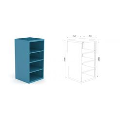 ARMARIO SIN PUERTAS METALICO 115 4 ASP