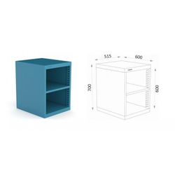 ARMARIO SIN PUERTAS METALICO 135 1 ASP