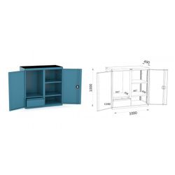 ARMARIO+SEPARADOR+3 BANDEJAS 157 BG+1 CAJON 157 T50 C200