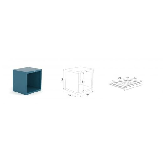 ARMAZON CLASIFICADOR 714X600X700