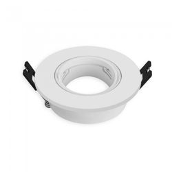 ARO BASCULANTE GU10 REDONDO BLANCO