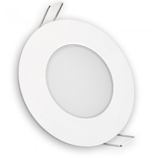 ARO LED FIJO IP65 REDONDO BLANCO 5W.FRIA